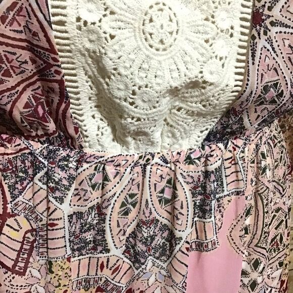 Signature Studio Boho Peasant Dress M - Picture 3 of 7